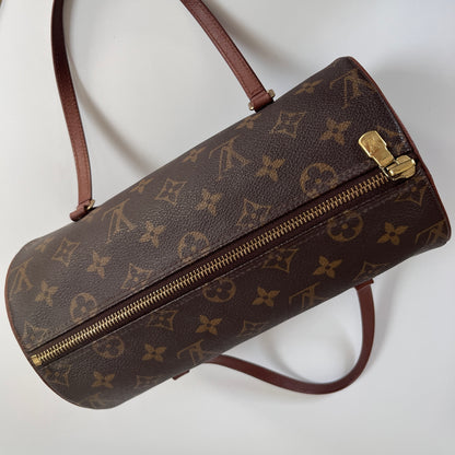 Louis Vuitton Monogram Papillon Top Handle Bag M51386