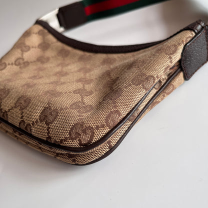 Gucci Vintage GG Canvas Pochette