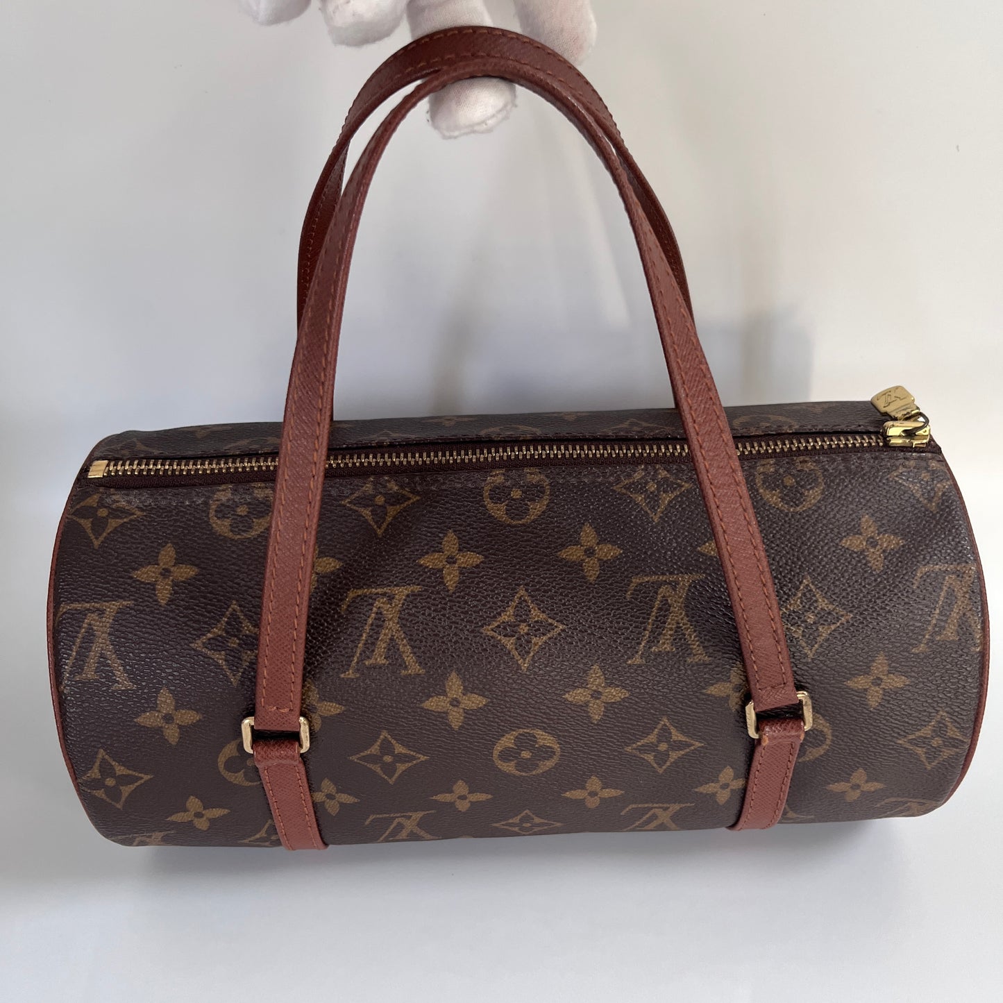 Louis Vuitton Monogram Papillon Top Handle Bag M51386
