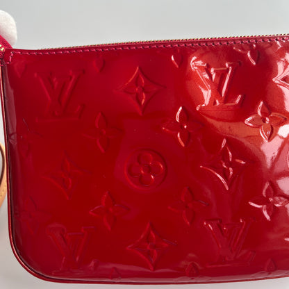 Louis Vuitton Red Vernis Pochette