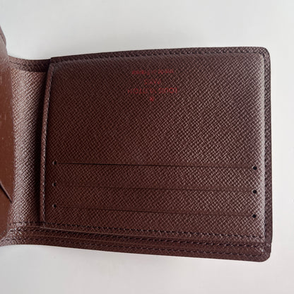 Louis Vuitton Damier Ebene Coated Canvas Multiple Bifold Wallet