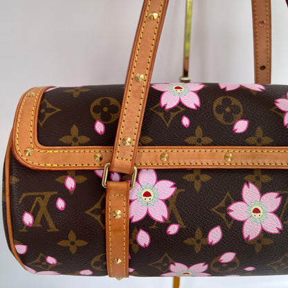 Louis Vuitton x Takashi Murakami Cherry Blossoms Papillon Handbag