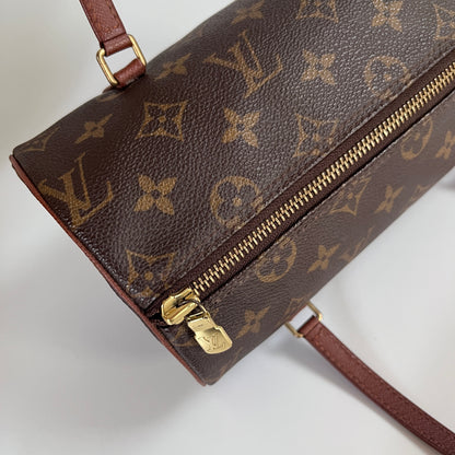 Louis Vuitton Monogram Papillon Top Handle Bag M51386