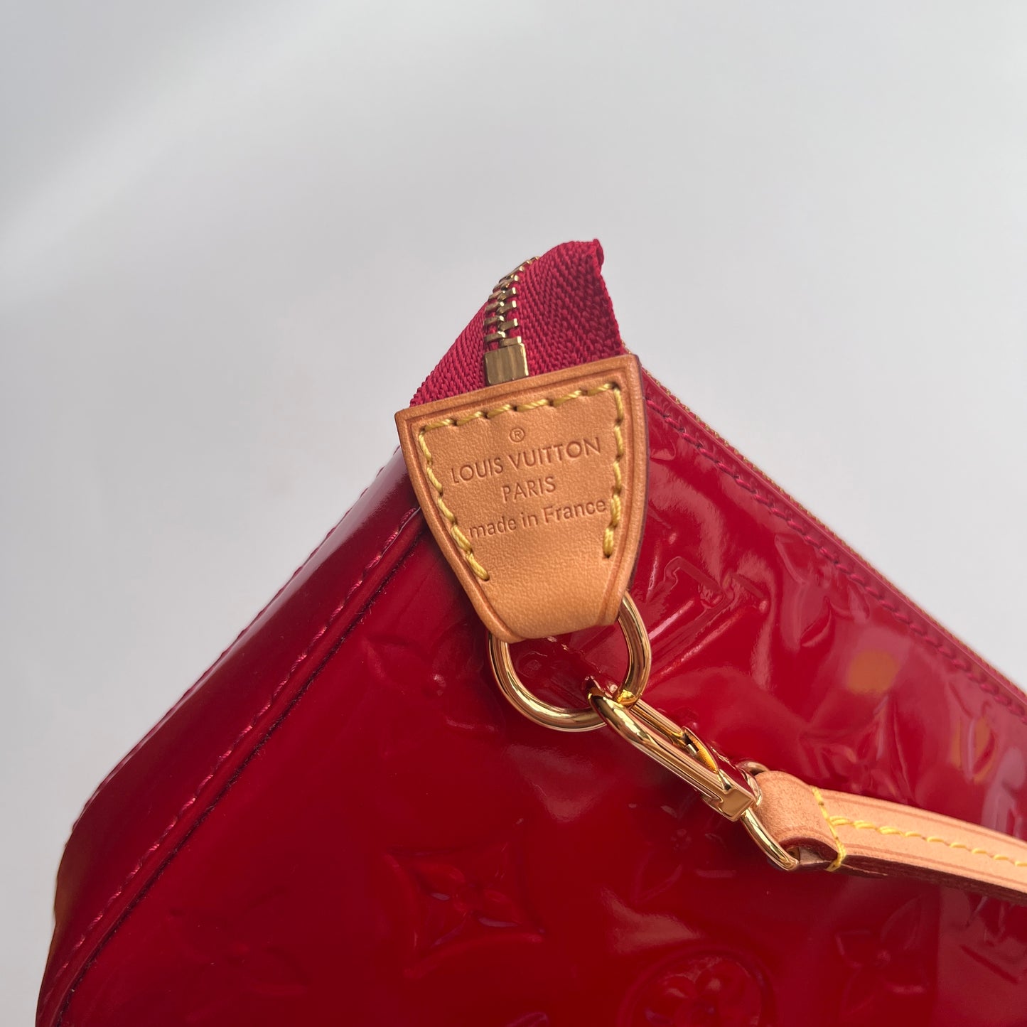 Louis Vuitton Red Vernis Pochette