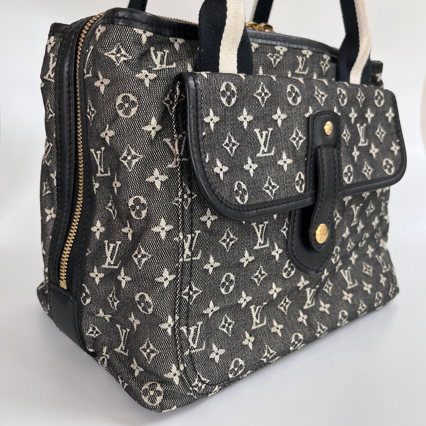 Louis Vuitton Monogram Mini Lin/ Idylle Mary Kate Top Handle Bag