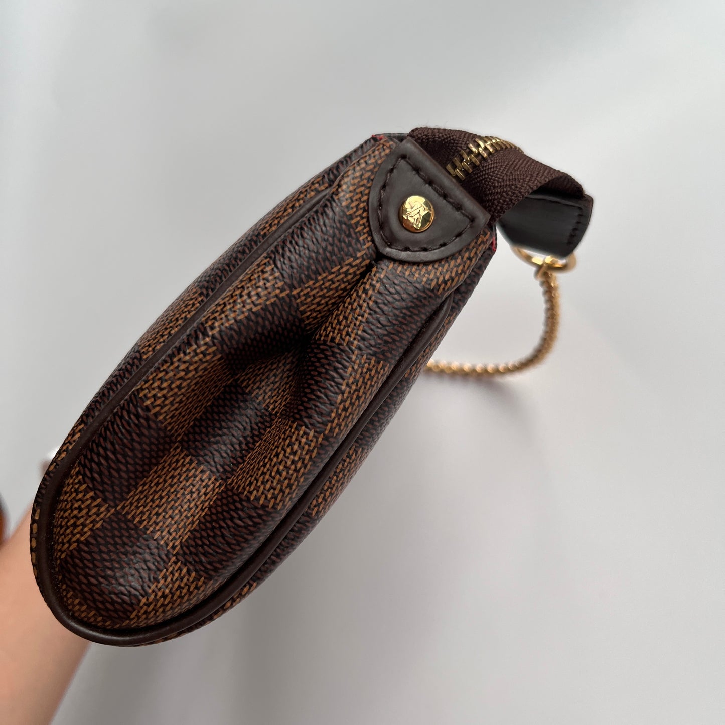 Louis Vuitton Damier Ebène Eva PM Clutch/ Pochette