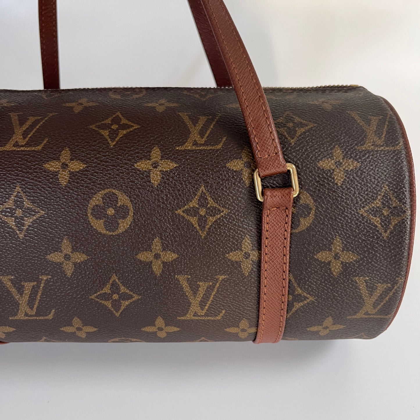 Louis Vuitton Monogram Papillon Top Handle Bag M51386