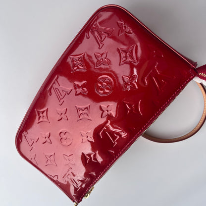 Louis Vuitton Red Vernis Pochette