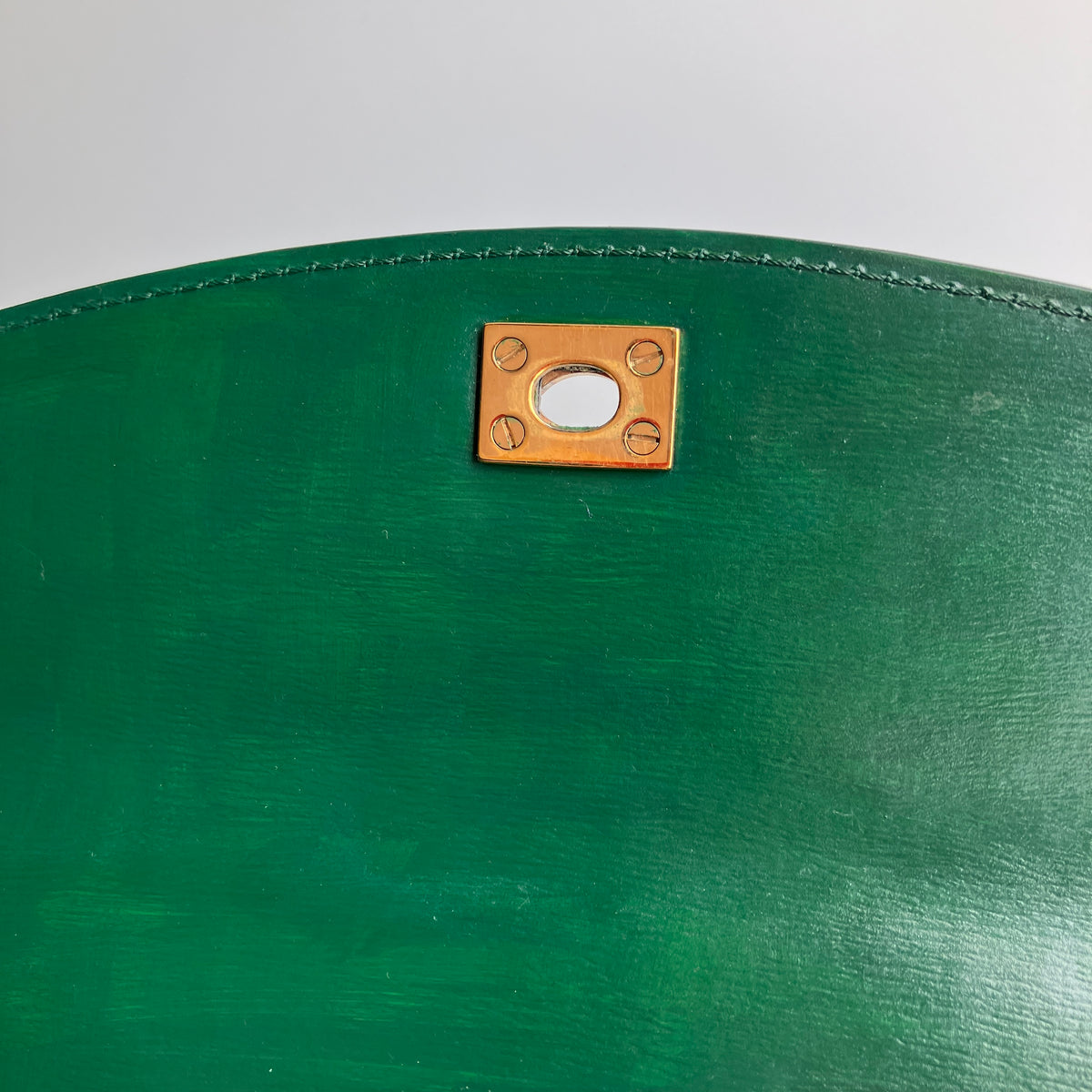 Louis Vuitton Vintage Malesherbes Green Epi Top Handle Bag