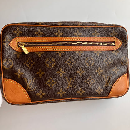 Louis Vuitton Vintage Marly Dragonne GM Clutch