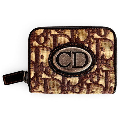 Dior Vintage Trotter Zipped Coin Purse