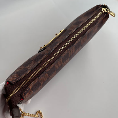 Louis Vuitton Damier Ebène Eva PM Clutch/ Pochette