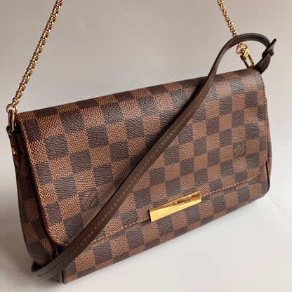 Louis Vuitton Favorite MM Damier Ebène Crossbody Bag