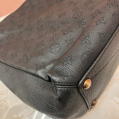 Louis Vuitton Mahina Babylone PM Black Tote 2Way Bag