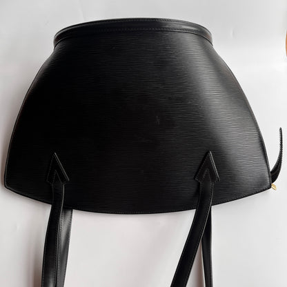 Louis Vuitton	Vintage Black Epi Saint Jacques GM Shoulder Bag