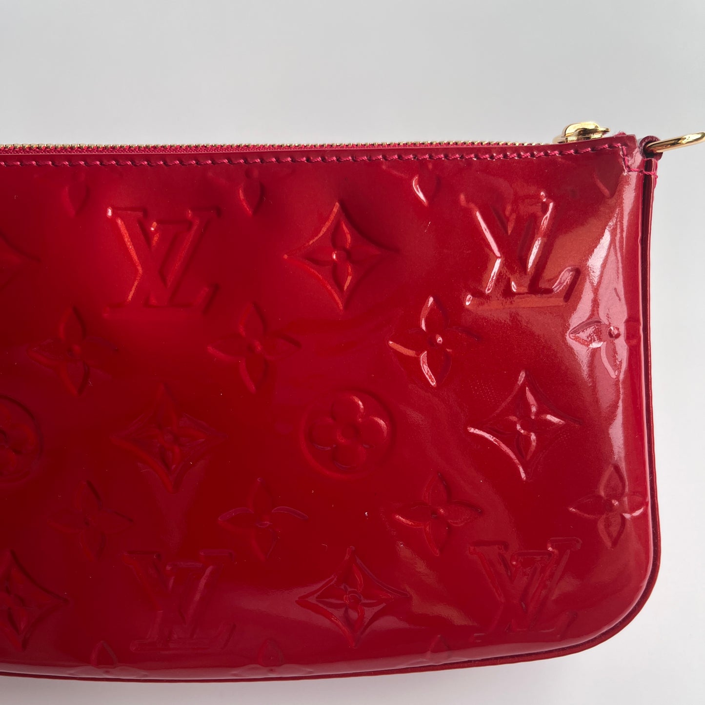 Louis Vuitton Red Vernis Pochette