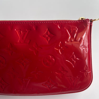 Louis Vuitton Red Vernis Pochette
