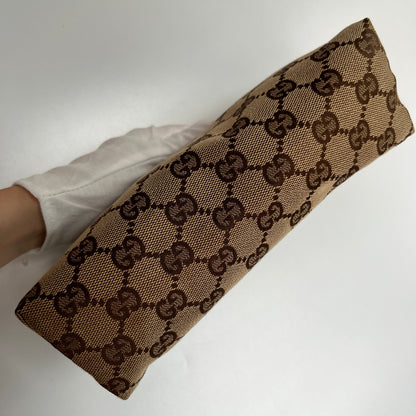 Gucci Vintage GG Canvas Small Pochette