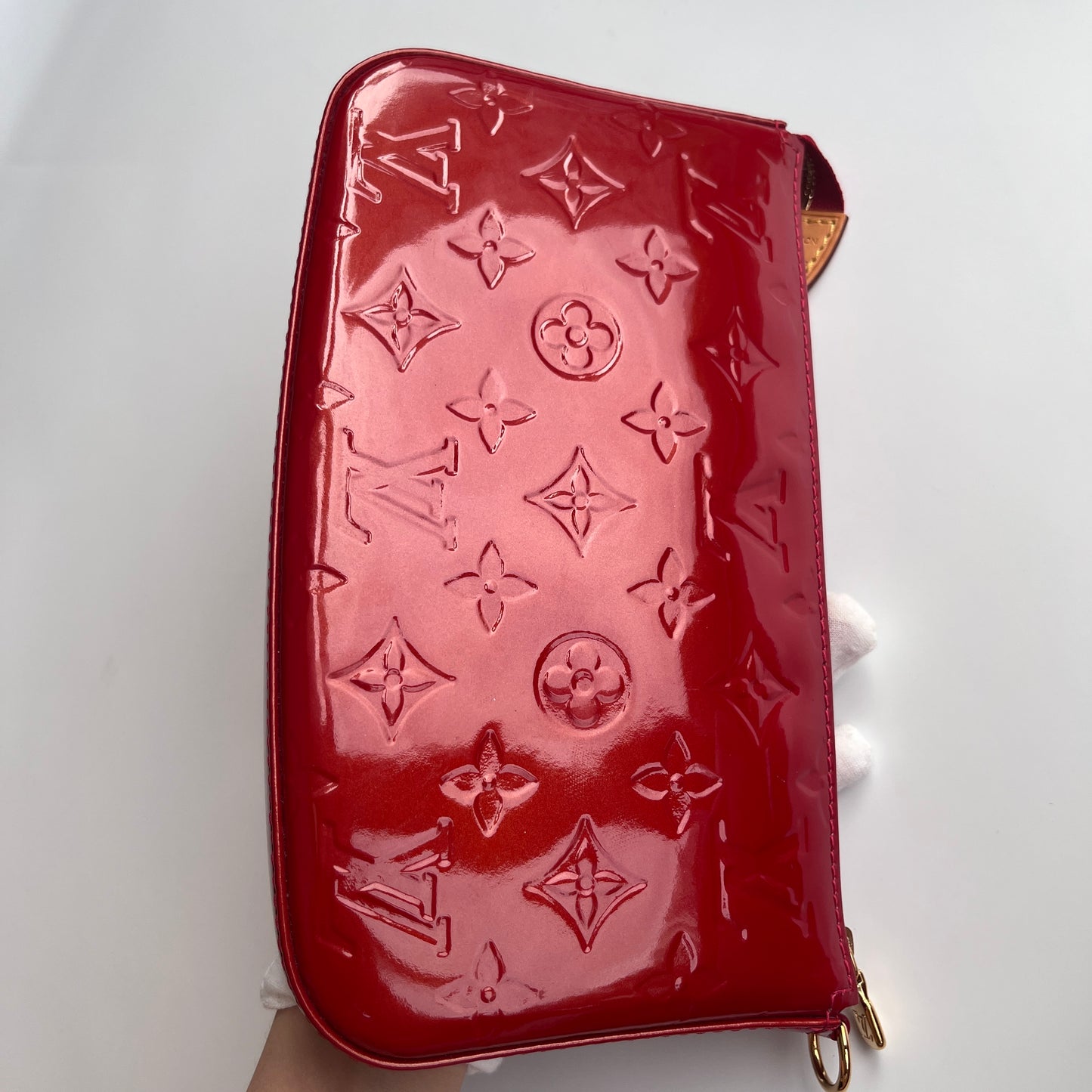 Louis Vuitton Red Vernis Pochette