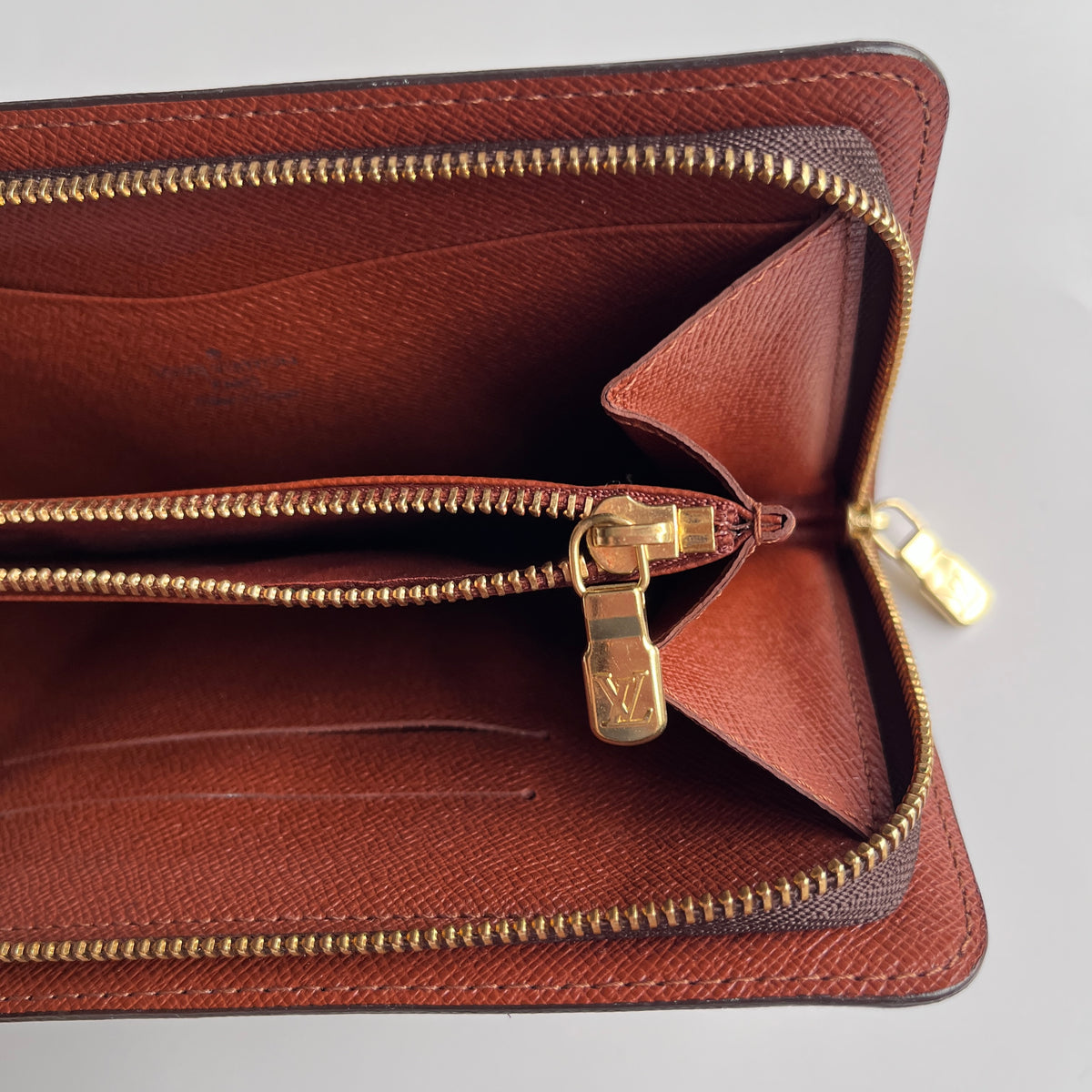 Louis Vuitton Monogram Zippy Long Wallet