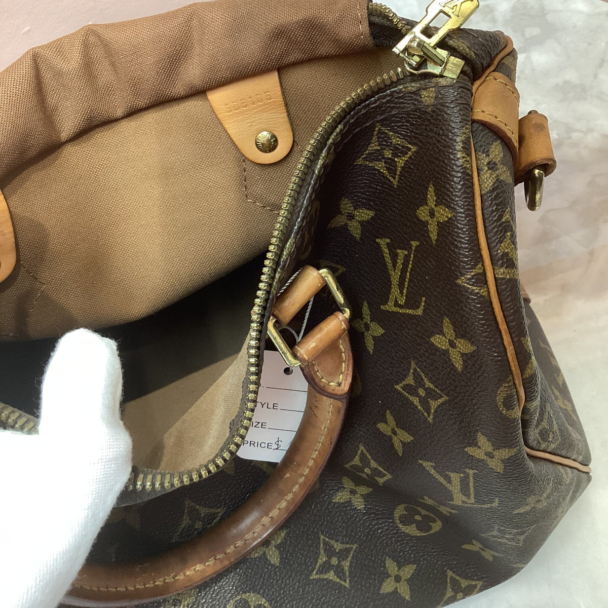 Louis Vuitton Speedy Bandouliere 30 Monogram Crossbody Bag