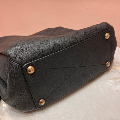 Louis Vuitton Mahina Babylone PM Black Tote 2Way Bag