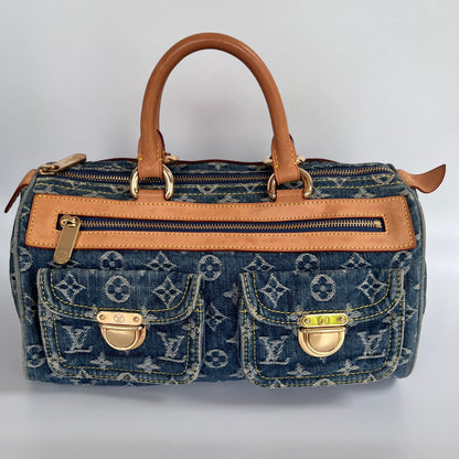 Louis Vuitton Denim Neo Speedy Top Handle Bag