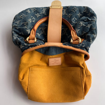 Louis Vuitton Pleaty Denim Top Handle Bag
