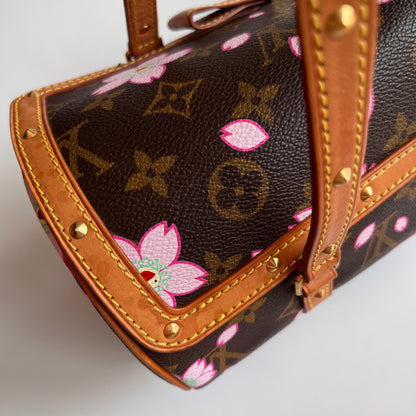 Louis Vuitton x Takashi Murakami Papillon Cherry Blossoms Top Handle Bag NO KEY