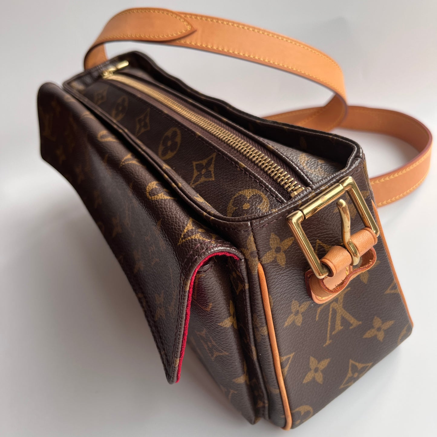Louis Vuitton Viva Cite MM Crossbody Bag with 2 Straps