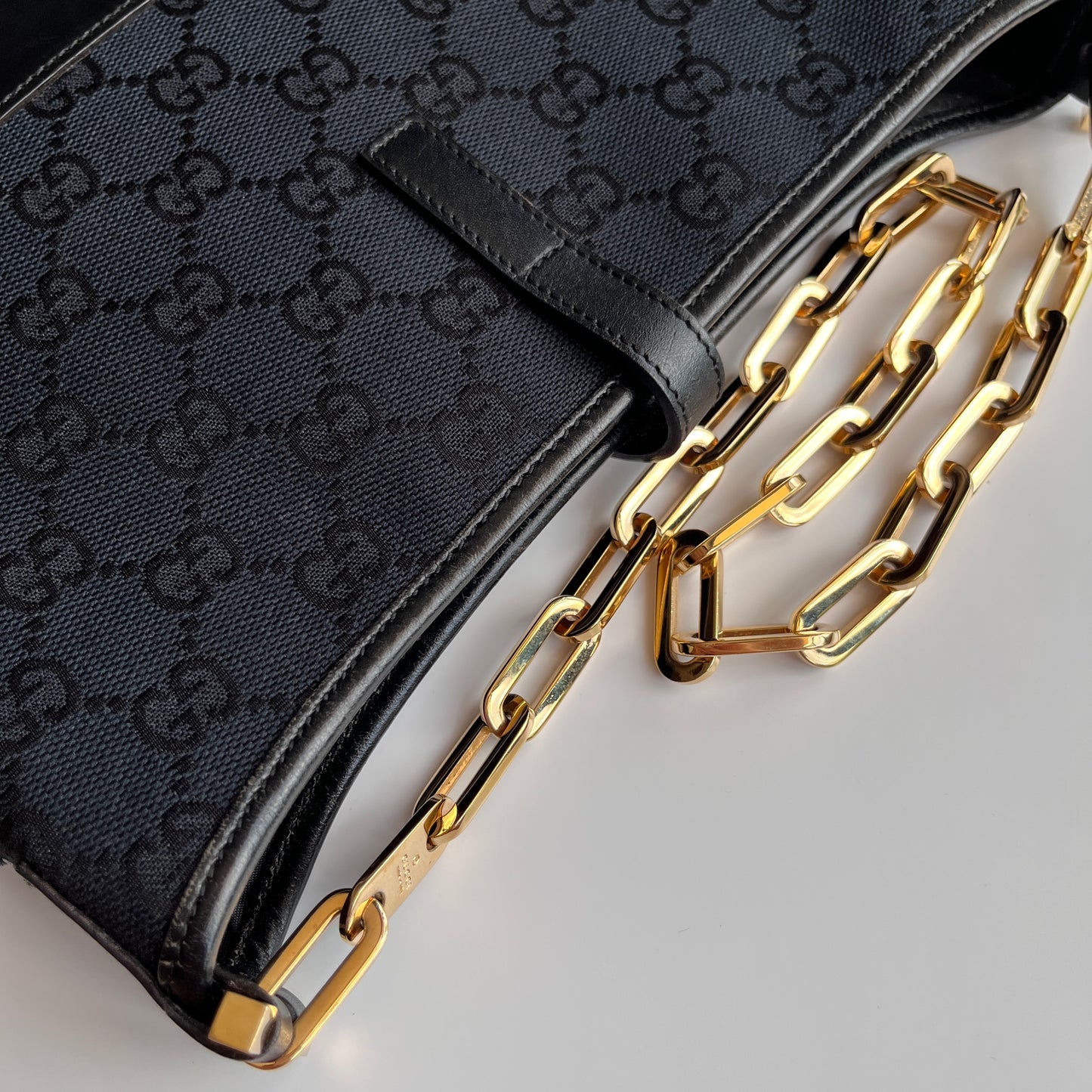 Gucci Vintage Jackie Chain Shoulder Bag