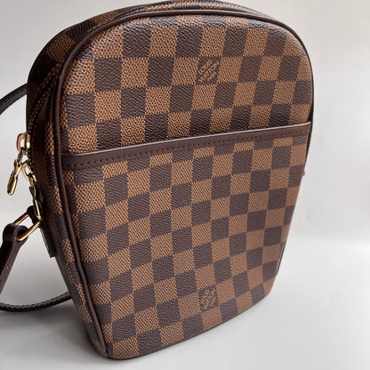 Louis Vuitton Ipanema PM Damier Ebene Crossbody Bag