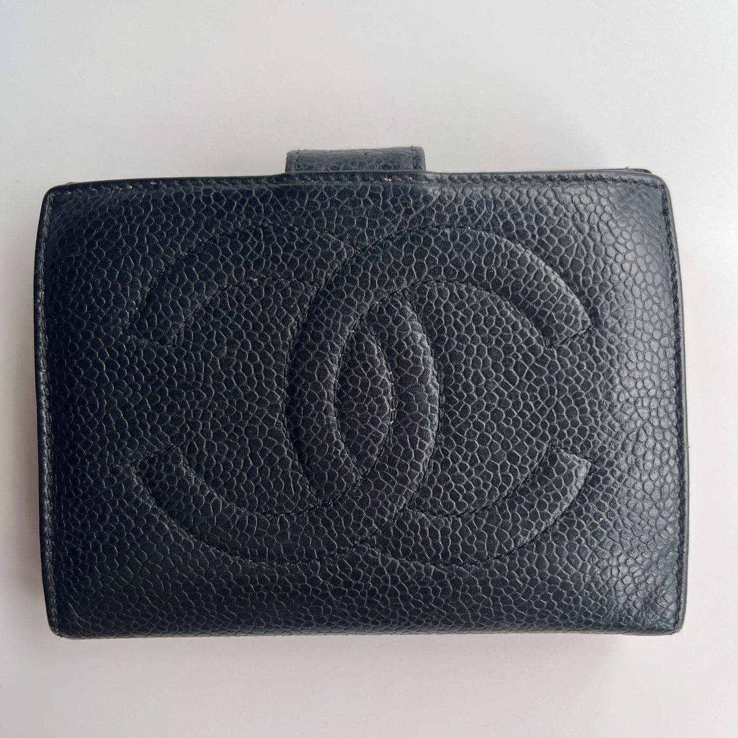 Chanel Vintage Bi-fold Caviar Wallet