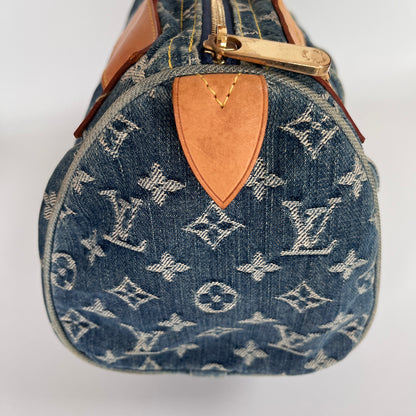 Louis Vuitton Denim Neo Speedy Top Handle Bag