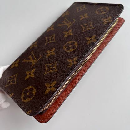 Louis Vuitton Monogram Zippy Long Wallet