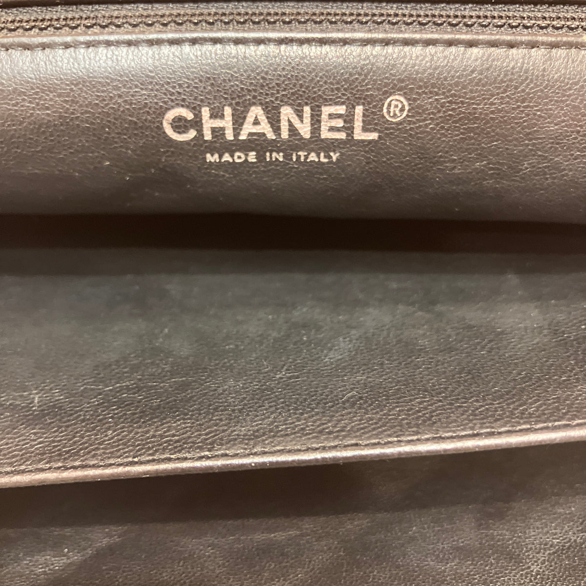 Chanel Boy East West Flap Black Leather Crossbody Clutch Bag