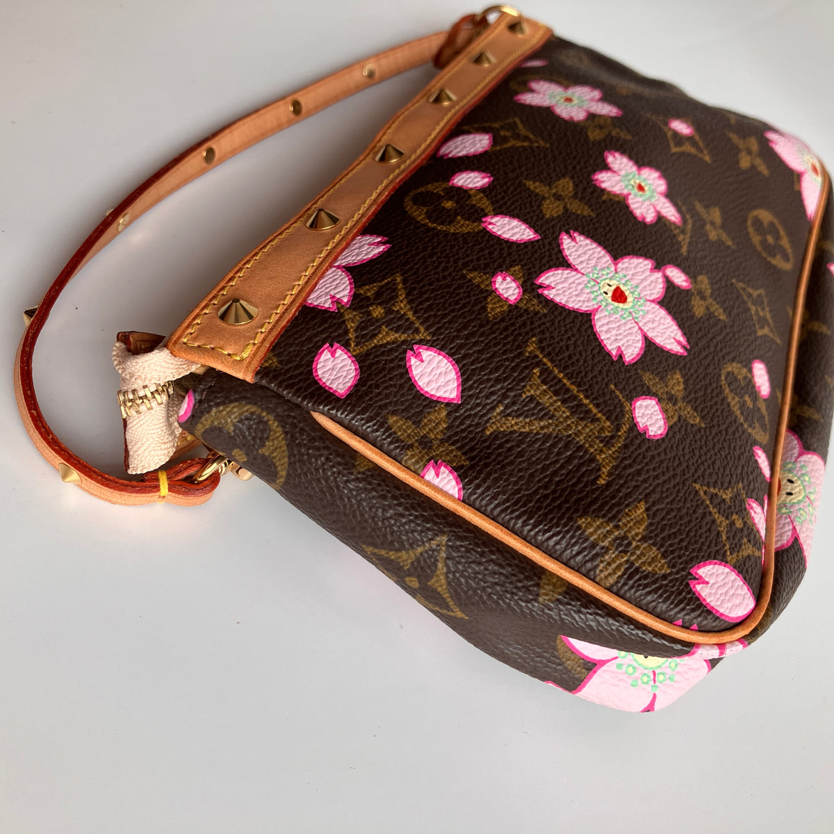 Louis Vuitton x Takashi Murakami Cherry Blossom Pochette