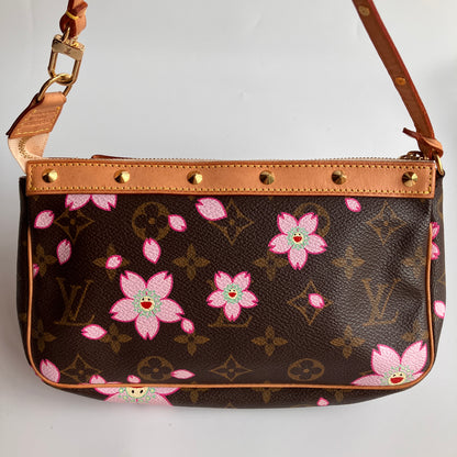 Louis Vuitton x Takashi Murakami Cherry Blossom Pochette