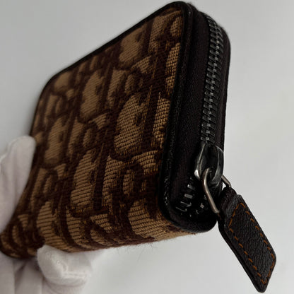 Dior Vintage Trotter Zipped Coin Purse