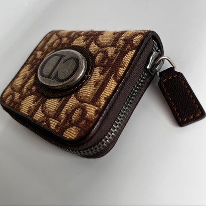 Dior Vintage Trotter Zipped Coin Purse