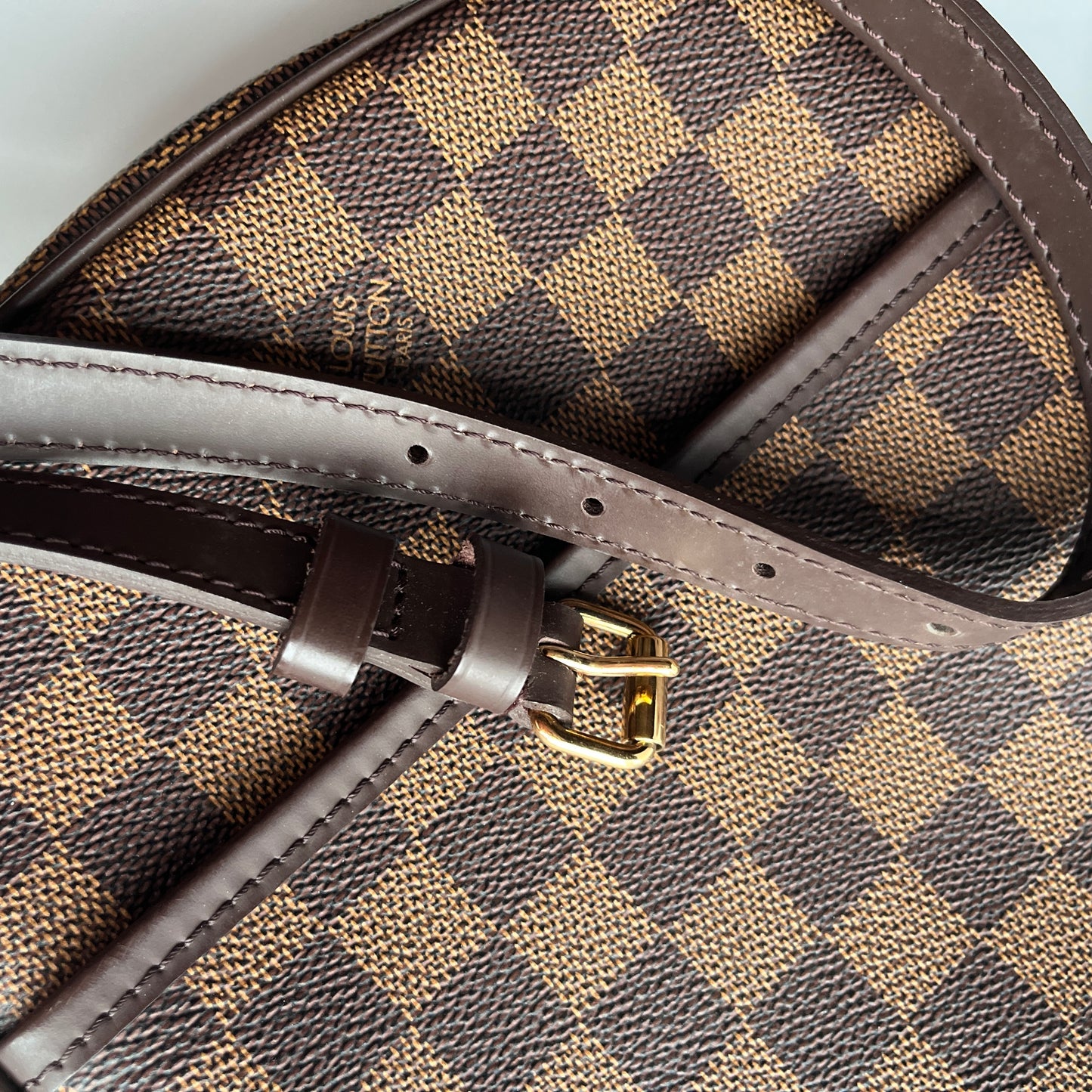 Louis Vuitton Ipanema PM Damier Ebene Crossbody Bag