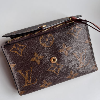 Louis Vuitton Victorine Monogram Coated Canvas Wallet RFID