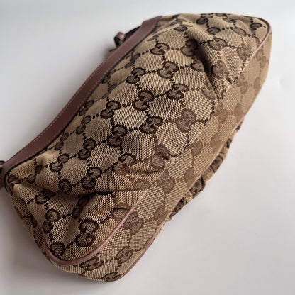 Gucci Lovely Charm GG Canvas Pochette