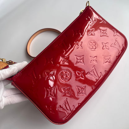 Louis Vuitton Red Vernis Pochette