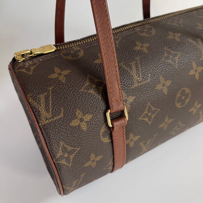 Louis Vuitton Monogram Papillon Top Handle Bag M51386