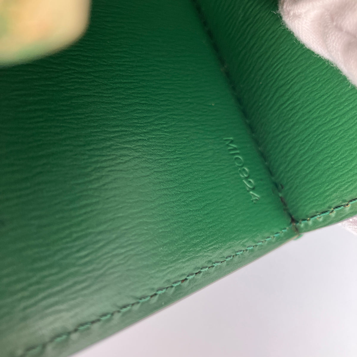 Louis Vuitton Vintage Malesherbes Green Epi Top Handle Bag