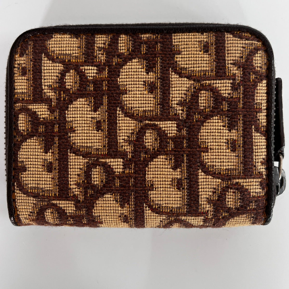 Dior Vintage Trotter Zipped Coin Purse