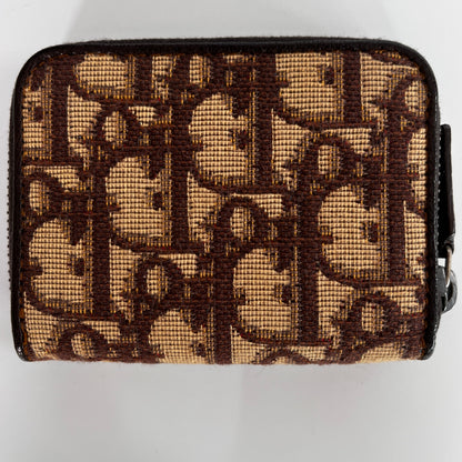 Dior Vintage Trotter Zipped Coin Purse