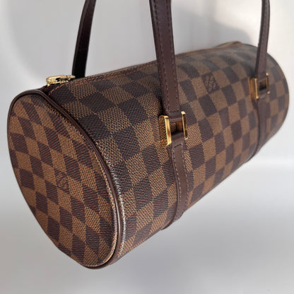 Louis Vuitton Papillon Damier Ebène 26 Top Handle Bag