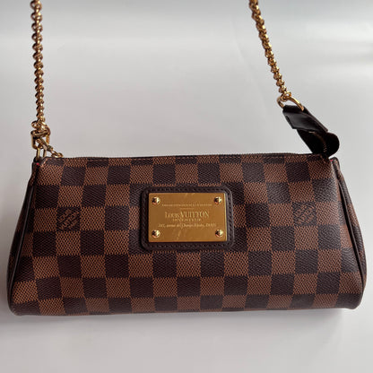 Louis Vuitton Damier Ebène Eva PM Clutch/ Pochette